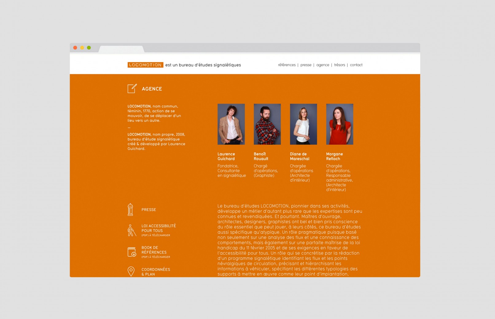 locomotion siteweb varina volk graphisme freelance paris